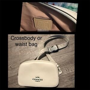 Coach crossbody/waist bag. NEVER USED.